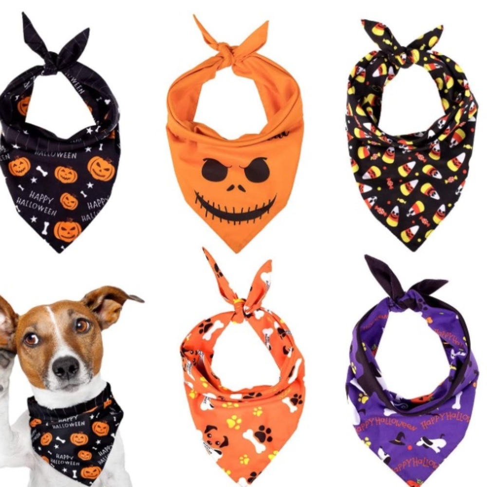 Halloween 150 Pcs Bandanas Set